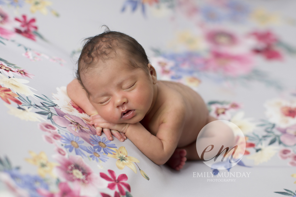 studio newborn photo shoot photography Plymouth Devon Emily Munday Monday 