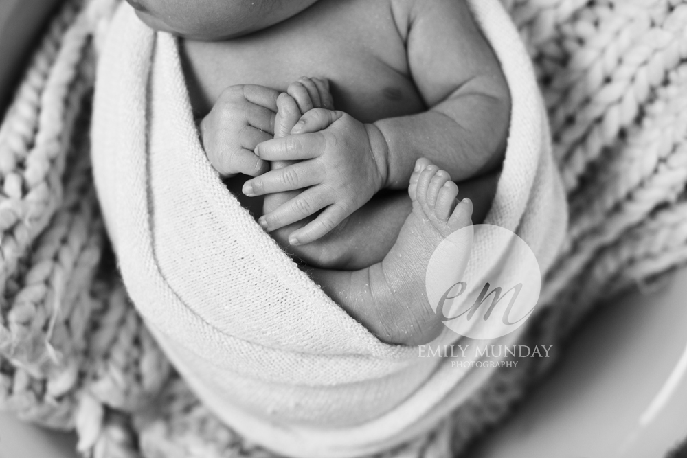 studio newborn photo shoot photography Plymouth Devon Emily Munday Monday 