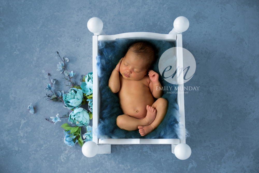 studio newborn photo shoot photography Plymouth Devon Emily Munday Monday 