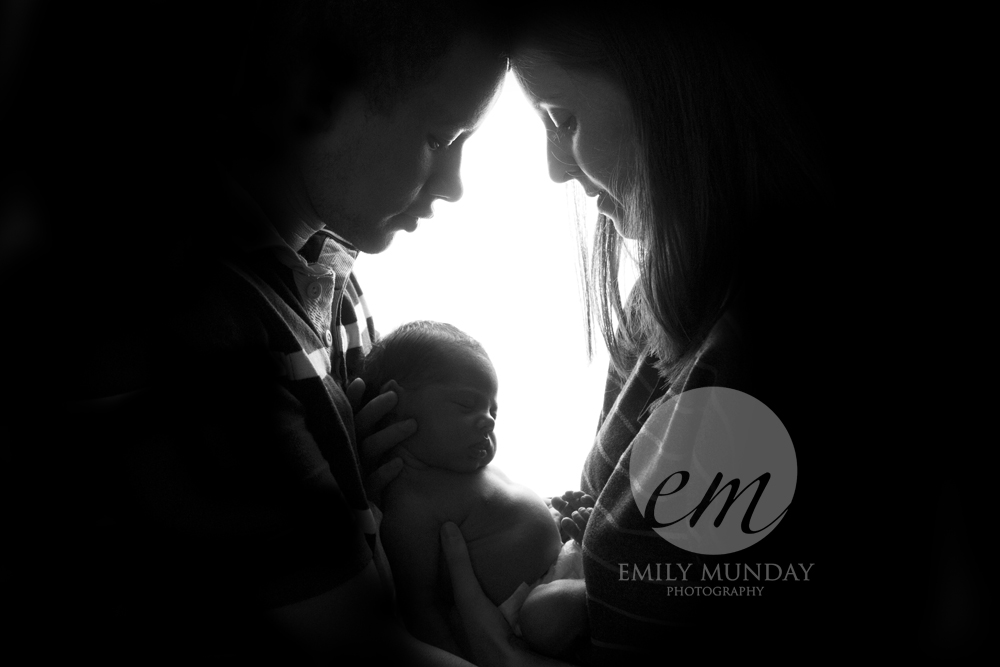 studio newborn photo shoot photography Plymouth Devon Emily Munday Monday 