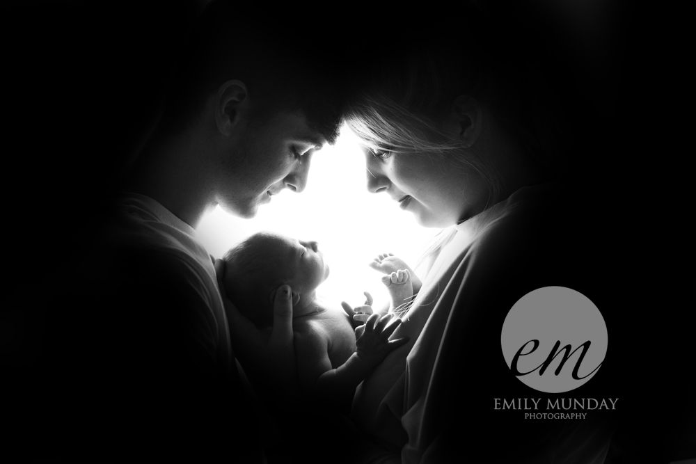 Devon Cornwall baby newborn Plymouth baby photographer photography Emily Munday Monday parent photos studio PL4