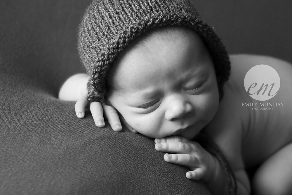 newborn photography photographer photos studio session fox woodland baby shoot emily munday monday photography boy sibling brother