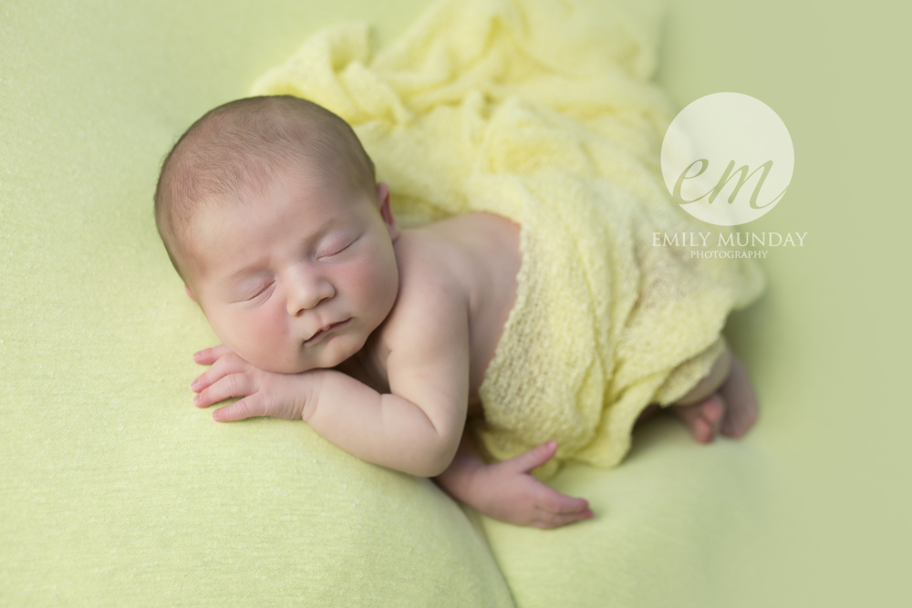 yellow baby newborn plymouth photographer sun shine keep safe