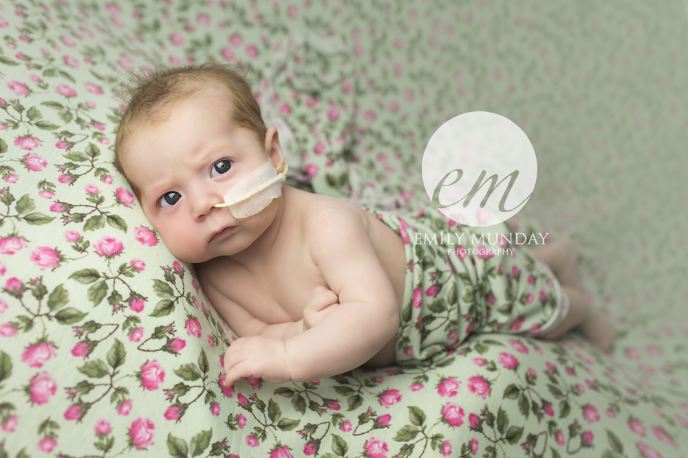 isabella cleft palate NHS newborn photos baby pictures plymouth devon emily munday monday photographer photography feeding tube posed awake