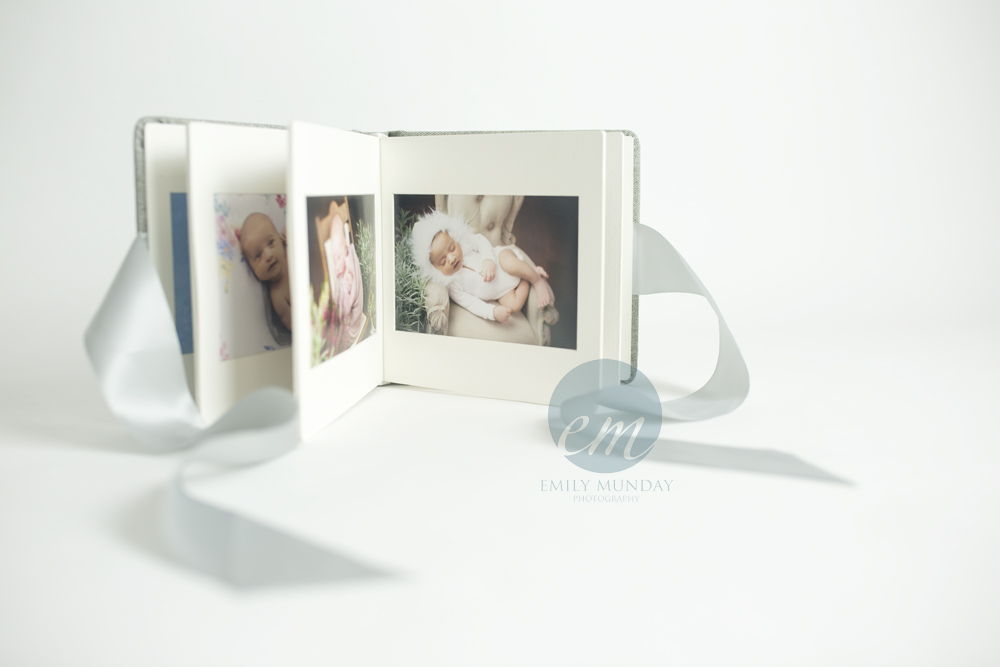 photo studio session wood blocks products wall art display black and white collection emily munday monday photography photos plymouth photo album grey linen ribbons present christmas birthday gift